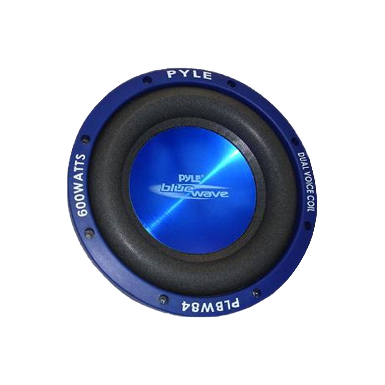 Pyle 8" 600 Watt Injection Molded Cone Car DVC Audio Subwoofer, Blue(For Parts) - VMInnovations