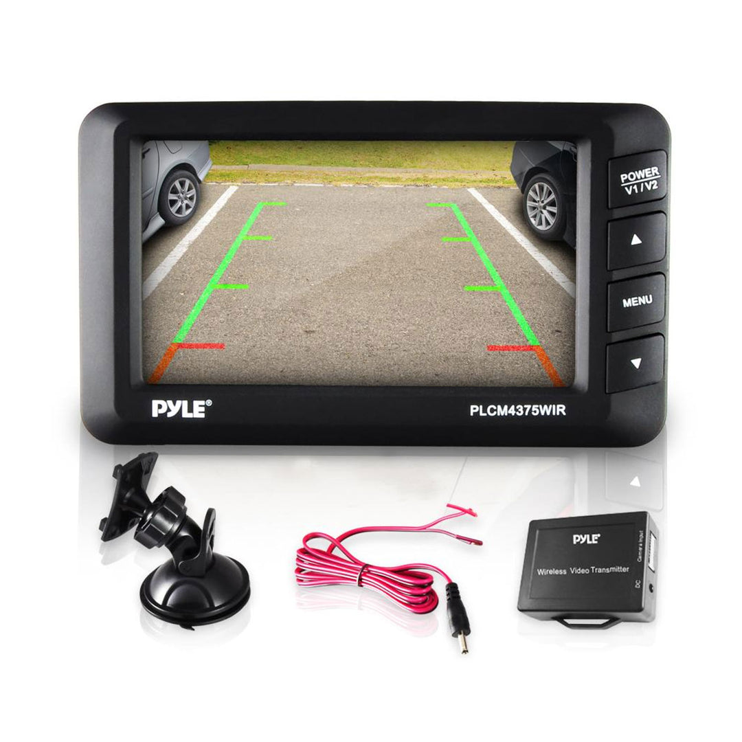 Pyle Adjustable Rearview Backup Car Camera with 4.3 Inch Monitor (For Parts) - VMInnovations