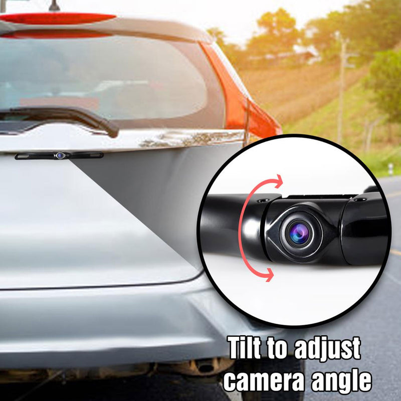 Pyle Adjustable Rearview Backup Car Camera with 4.3 Inch Monitor (Open Box)