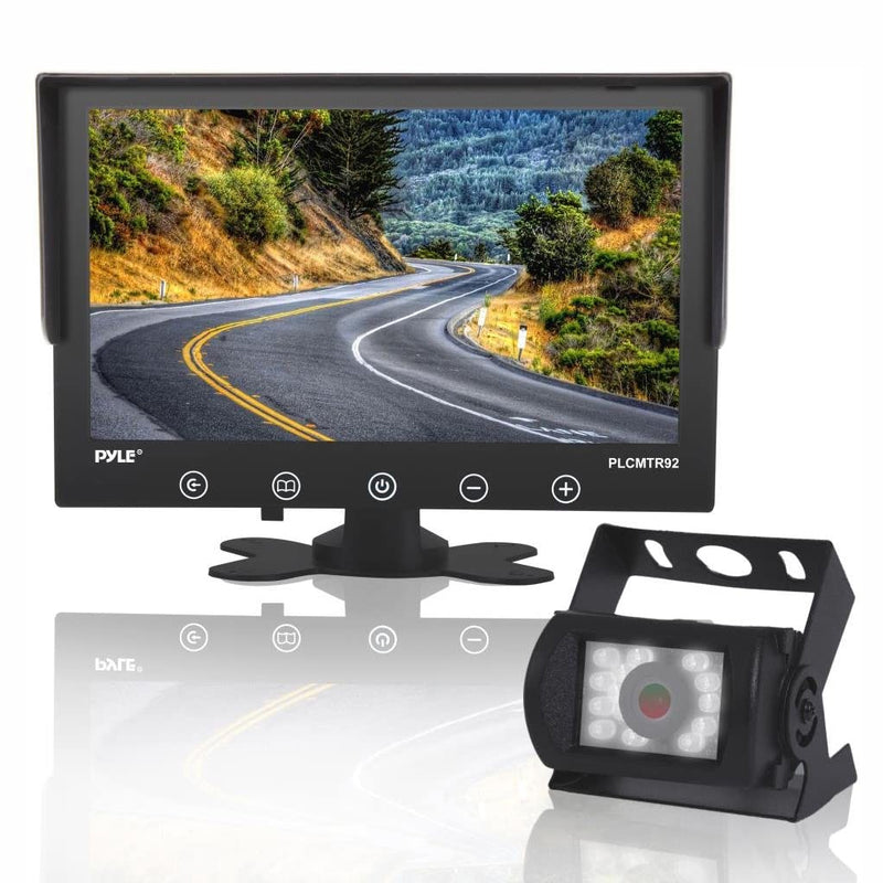 Pyle Weatherproof Camera and Monitor Car Rear View Video System (Open Box)