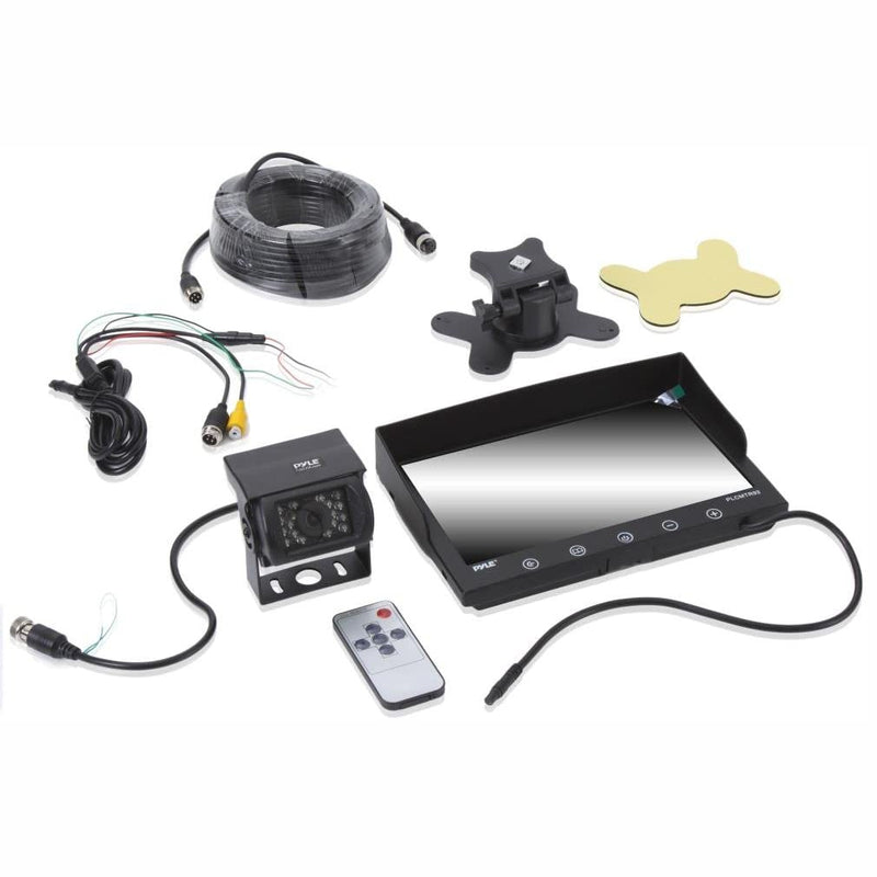 Pyle Weatherproof Camera and Monitor Car Rear View Video System (Open Box)