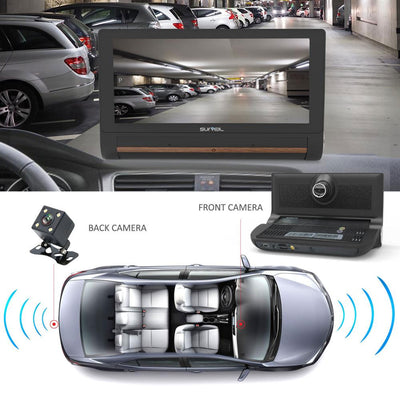 Pyle Surveil Android GPS DVR Dash Cam Backup Camera w/ 7" Display (Open Box) - VMInnovations