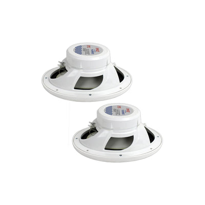 Pyle PLMR692 6 x 9 Inch 260W Water Resistant Marine Speakers, White (8 Speakers)