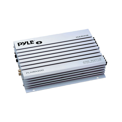 Pyle Elite Series 2 Channel 400 Watt Amp Waterproof Marine Amplifier (2 Pack)