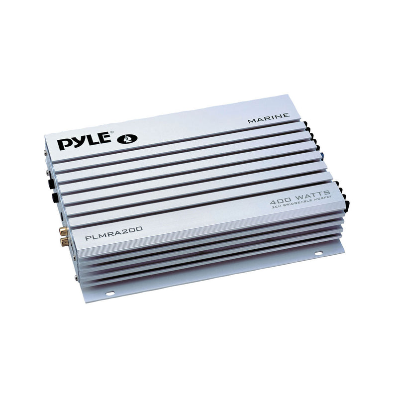 Pyle Elite Series 2 Channel 400W Amp Marine Bridgeable Amplifier (Open Box)