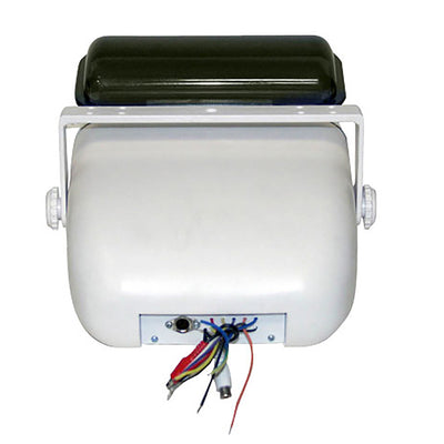 Pyle PLMRCW3 Waterproof Universal Marine Stereo Radio Housing Case Cover, White
