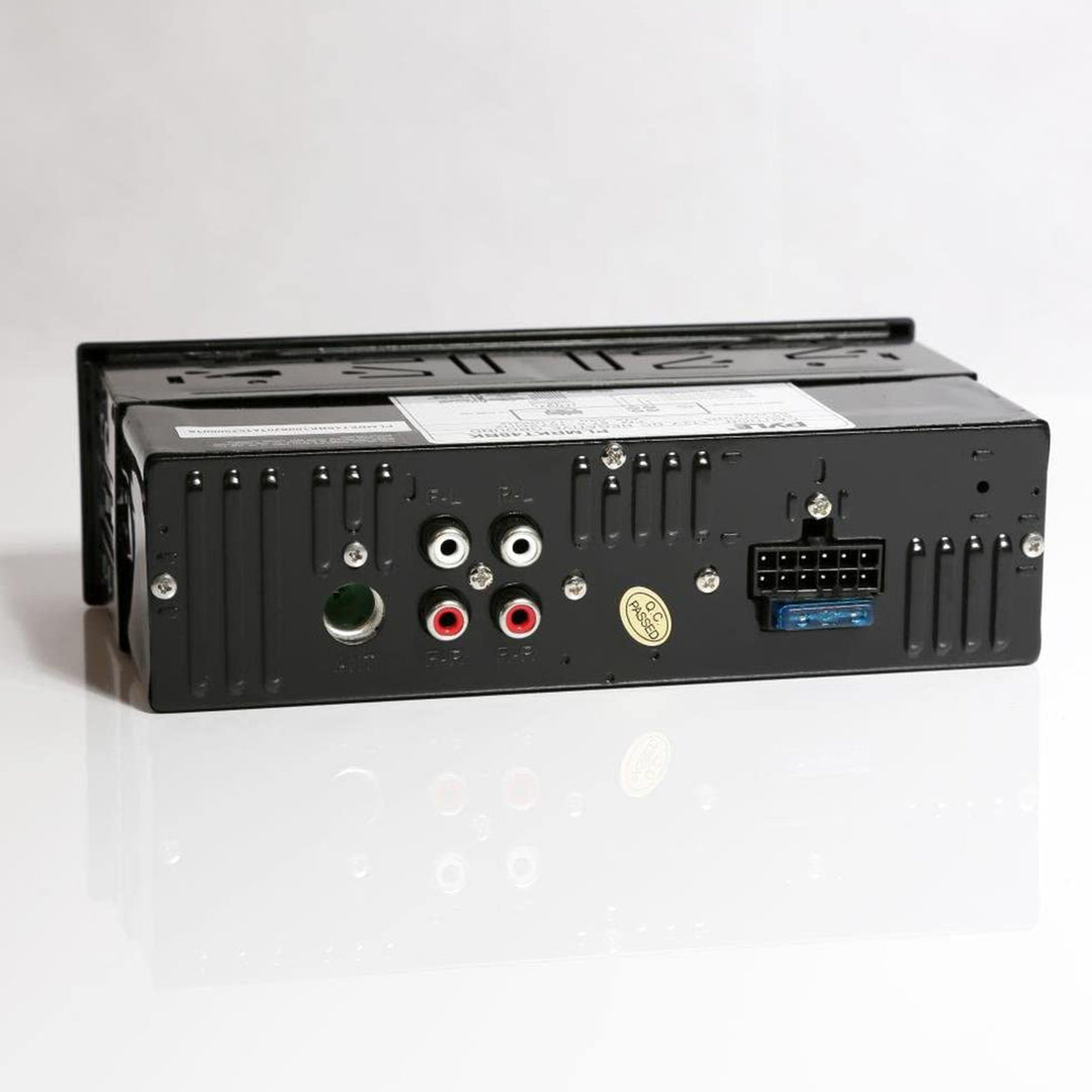 Pyle 5.25 Inch Bluetooth Marine Receiver Stereo & Speaker Kit, Black (Open Box)