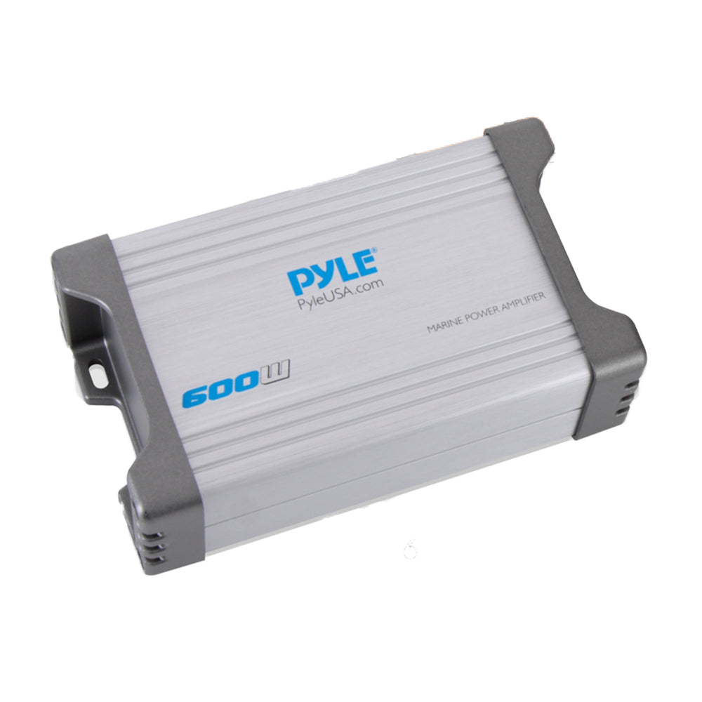 Pyle PLMRMP4A Waterproof 1200 W 4 Channel Marine Power Audio Amplifier for Boats