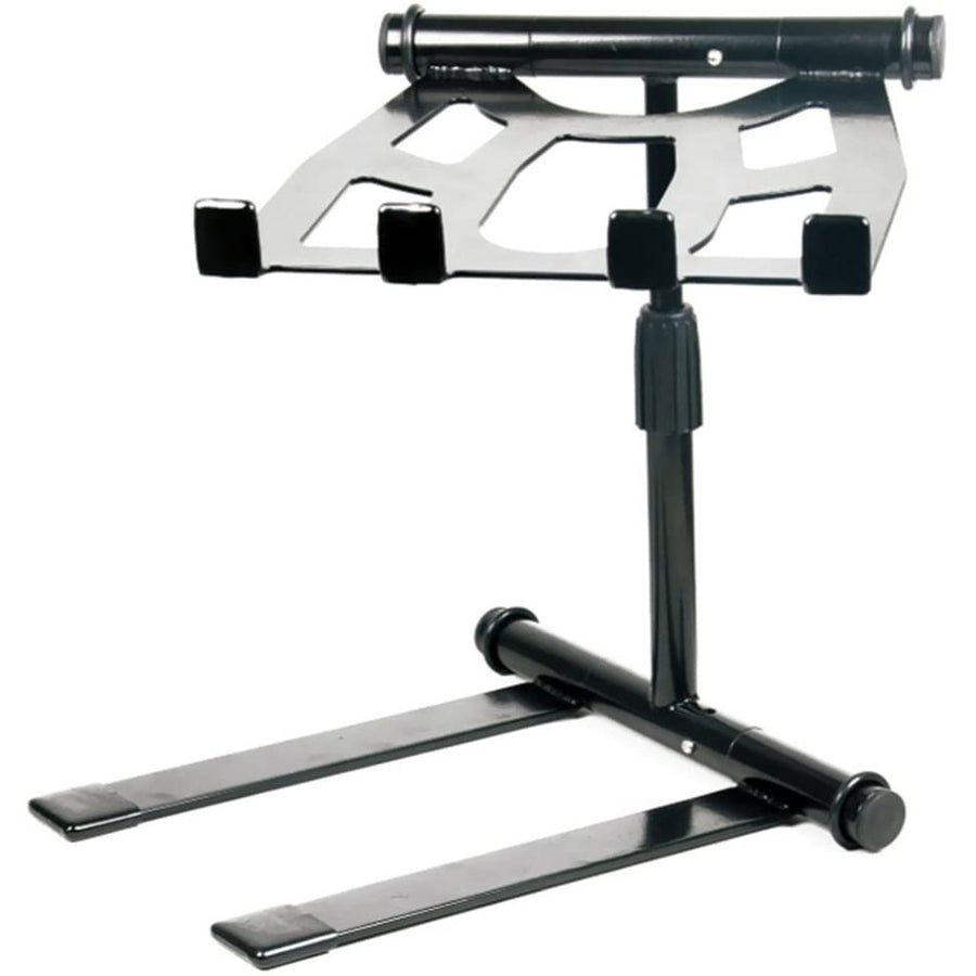 Pyle PLPTS55 Universal Adjustable Rotating DJ Laptop Stand with Travel Case - VMInnovations