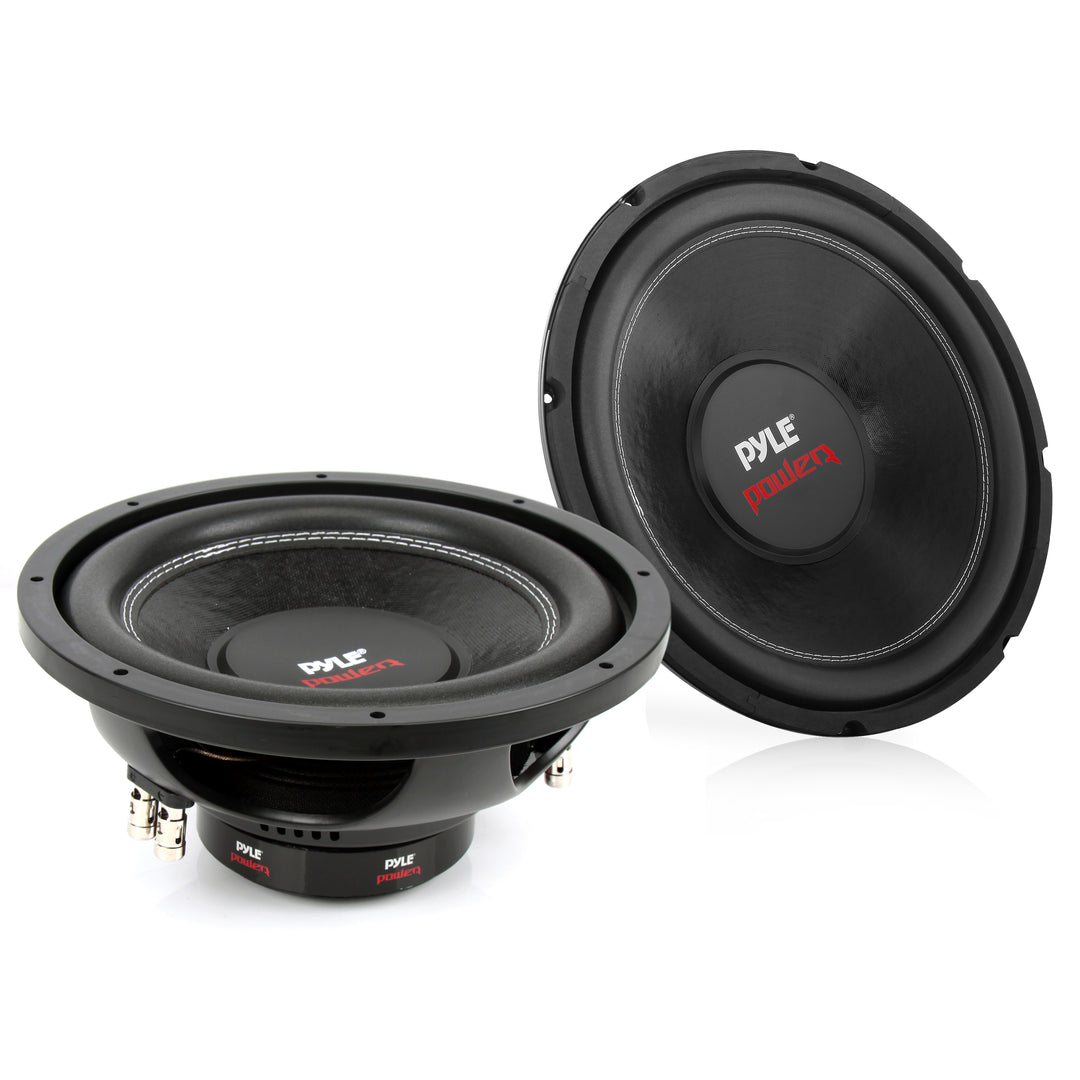 Pyle PLPW15D 15-inch 2000 Watt 4-Ohm DVC Power Car Audio Subwoofer (3 Pack)