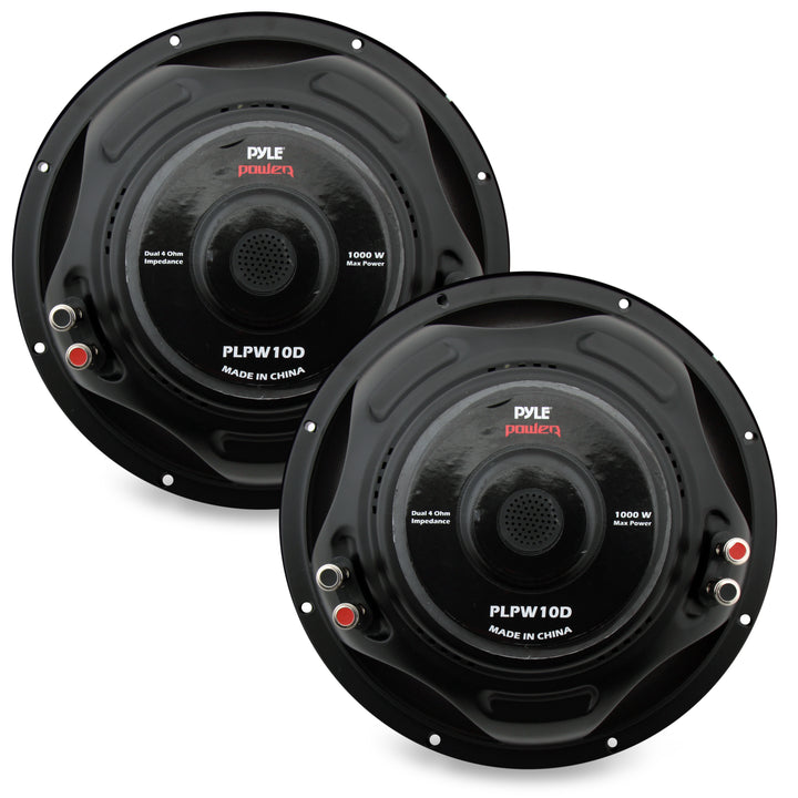 Pyle PLPW15D 15" 2000 Watt 4-Ohm DVC Power Car Audio Subwoofer Sub Woofer