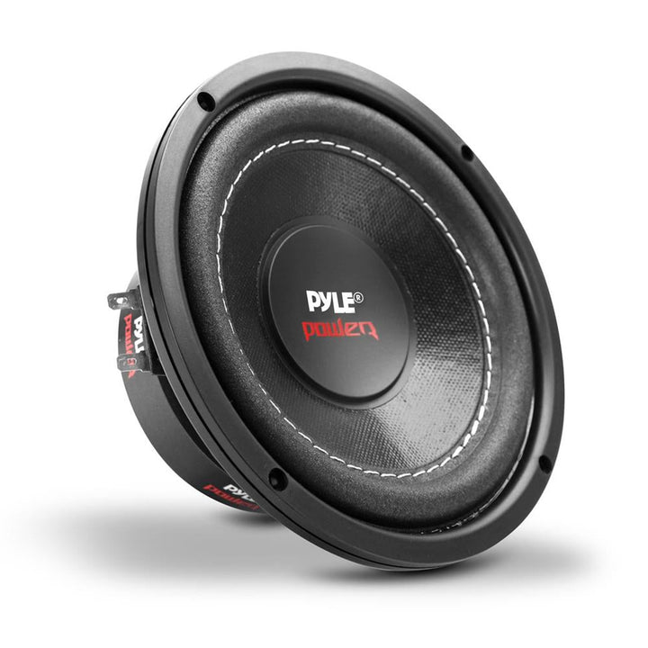 Pyle PLPW6D 6 Inch 600 Watt Dual 4 Ohm Car Audio Stereo Speaker Subwoofer, Black