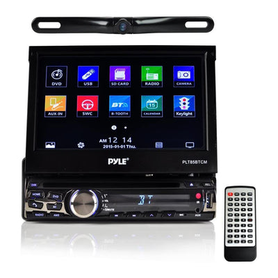 Pyle PLT85BTCM 7" Bluetooth Headunit Receiver and Backup Car Camera Kit (2 Pack) - VMInnovations