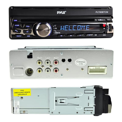Pyle PLT85BTCM 7" Bluetooth Headunit Receiver and Backup Car Camera Kit (2 Pack) - VMInnovations