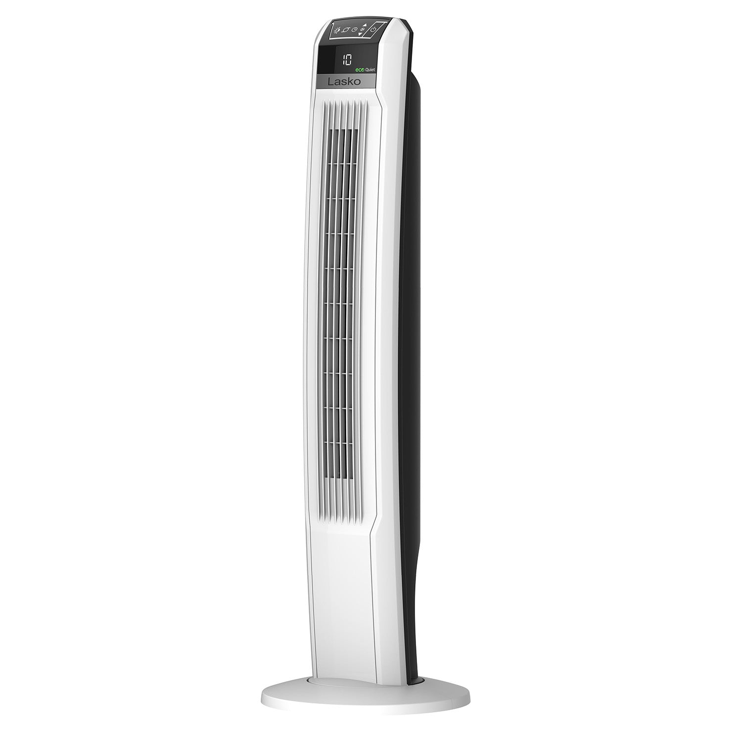 Lasko Portable Electric 42 Inch Oscillating Tower Fan with 12 Speeds, White - VMInnovations