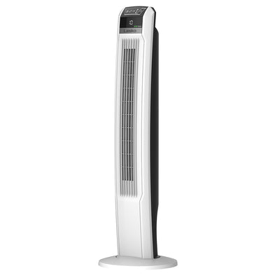 Lasko Portable Electric 42 Inch Oscillating Tower Fan with 12 Speeds, White