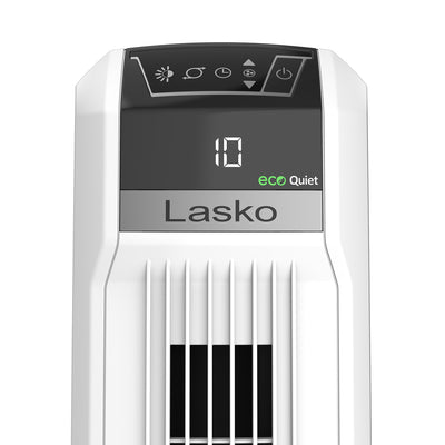 Lasko Portable Electric 42 Inch Oscillating Tower Fan with 12 Speeds, White - VMInnovations