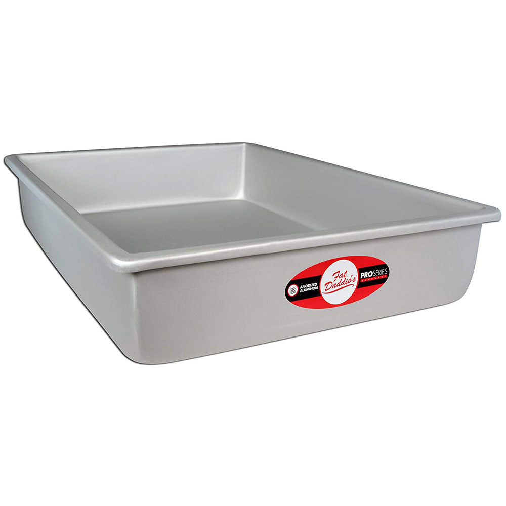 Fat Daddio's Anodized Aluminum Sheet Cake Pan with Solid Bottom (Open Box)