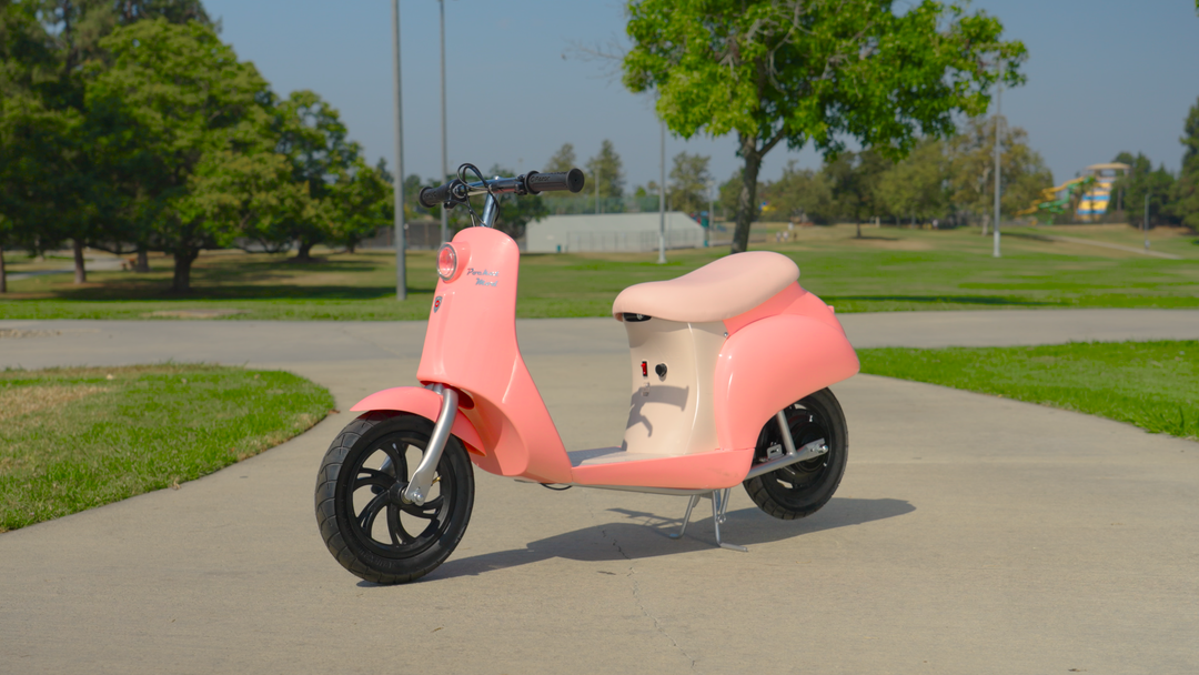Razor Pocket Mod Miniature Euro-Style Electric Scooter for Ages 8+, Capri - Pink
