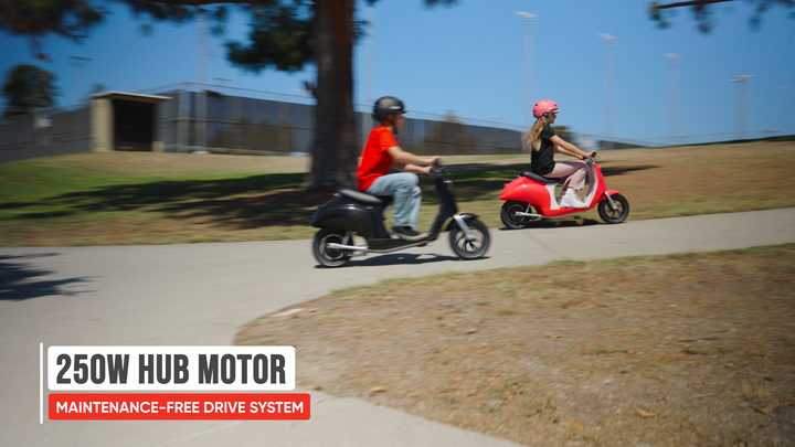 Razor Pocket Mod - Miniature Euro-Style Electric Scooter for Ages 8+, Onyx-Black