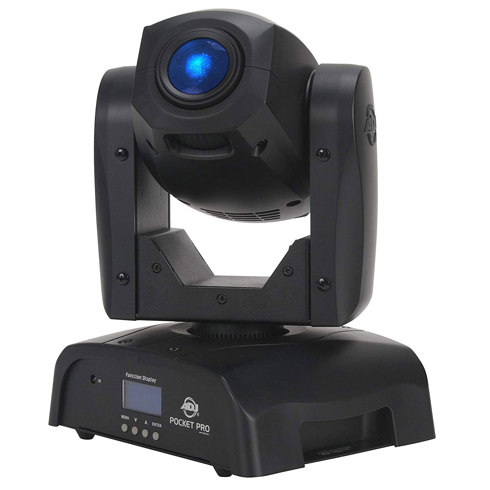 ADJ POCKET PRO 25W LED Mini Compact Spot Moving Head Light w/ 7 Colors (4 Pack)