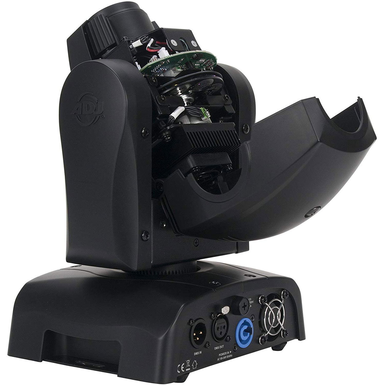 ADJ POCKET PRO 25W LED Mini Compact Spot Moving Head Light w/ 7 Colors (4 Pack)