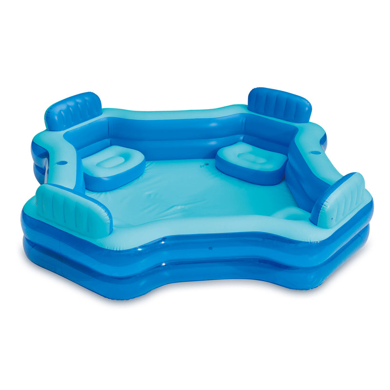 Summer Waves 8.75ft x 26in Inflatable Home 4 Person Comfort Pool (Open Box)