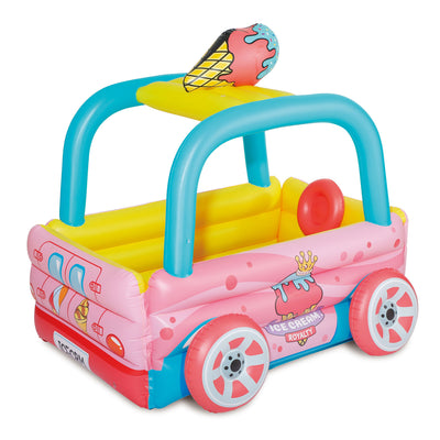 Summer Waves 101 in x 75in x 50in Jungle Animal & Ice Cream Truck Kiddie Pools