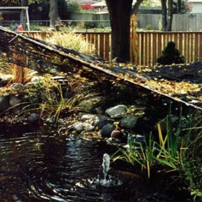 DeWitt Deluxe 20 x 20 Ft Heavy Duty Backyard Fish Pond Netting Cover (Open Box) - VMInnovations