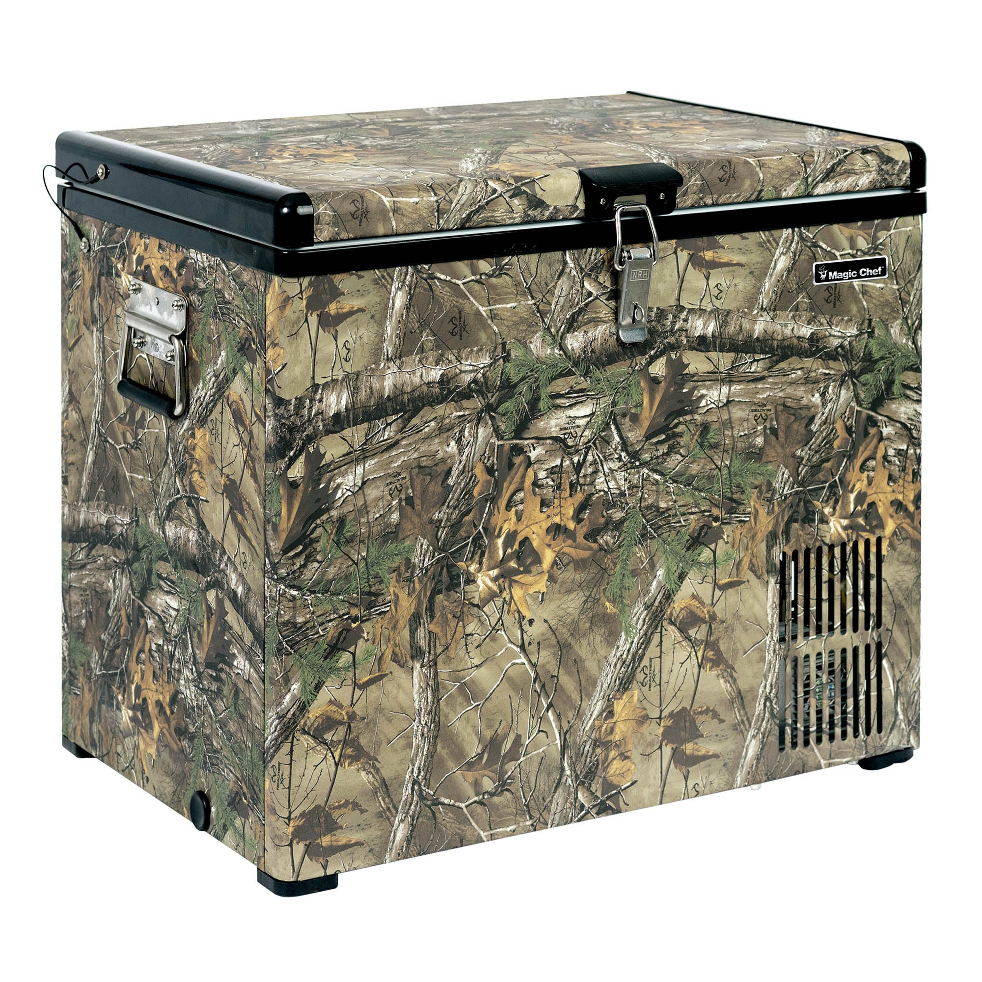 Magic Chef 1.4 Cubic Foot Mini Portable Freezer, Realtree Xtra Camo (Open Box)