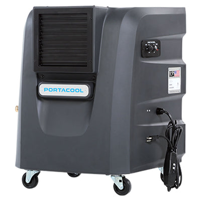 Portacool Cyclone 120 Portable 500 Sq Ft Evaporative Swamp Air Cooler (Damaged)