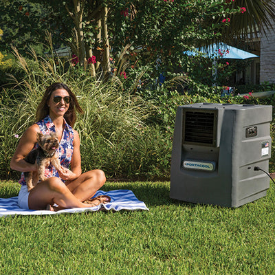 Portacool Cyclone 120 Portable 500 Sq Ft Evaporative Swamp Air Cooler (Used)