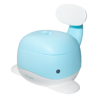 Be Mindful Moby Baby Toddlers Gender Neutral Potty Trainer Seat, Light Blue - VMInnovations