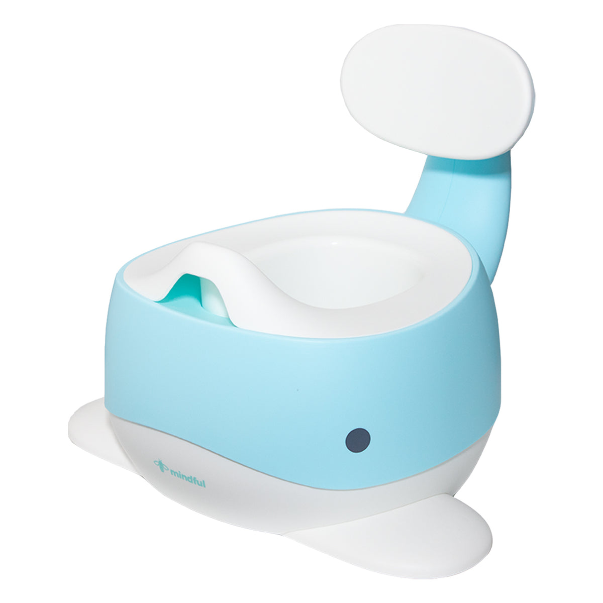 Be Mindful Moby Baby Toddlers Gender Neutral Potty Trainer Seat, Light Blue - VMInnovations