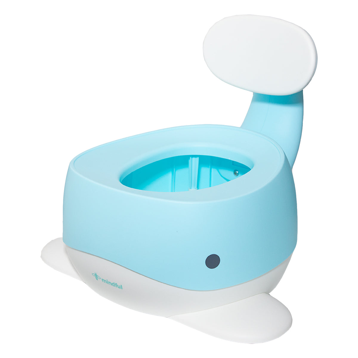 Be Mindful Moby Baby Toddlers Gender Neutral Potty Trainer Seat, Light Blue - VMInnovations