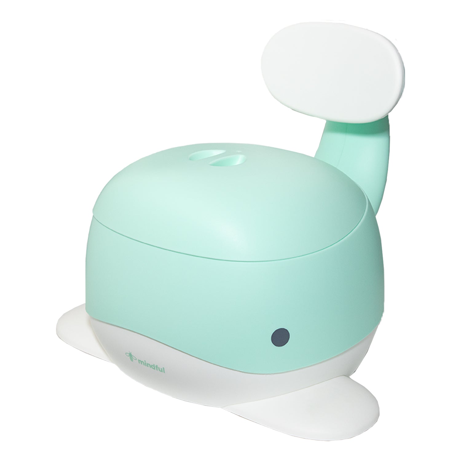 Be Mindful Moby Baby Toddlers Gender Neutral Potty Trainer Seat, Light Green (Used)