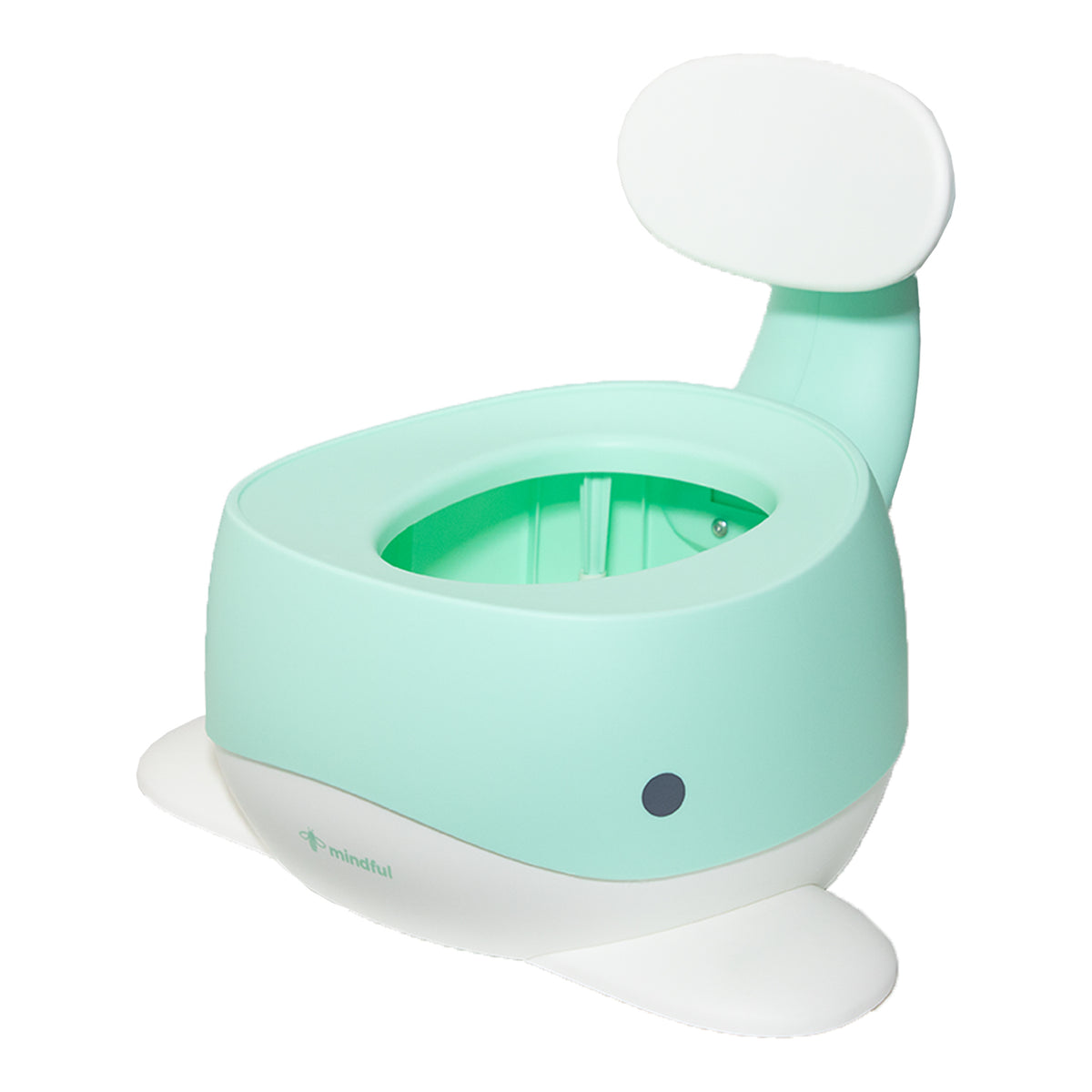 Be Mindful Moby Baby Toddlers Gender Neutral Potty Trainer Seat, Light Green (Used)