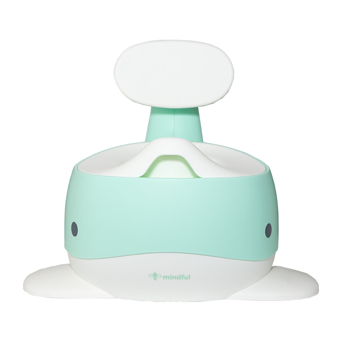 Be Mindful Moby Baby Gender Neutral Potty Trainer Seat, Light Green (Open Box)