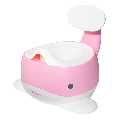 Be Mindful Moby Baby Toddlers Gender Neutral Potty Trainer Seat, Light Pink - VMInnovations
