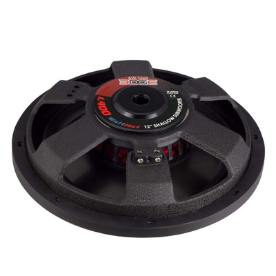 Power Acoustik 12" Powerful 700W RMS Shallow Car Subwoofer Loud Speaker (2 Pack) - VMInnovations