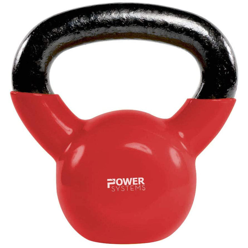 Power Systems Premium Kettlebell Prime Exercise Training Weight, 10 Pounds, Red