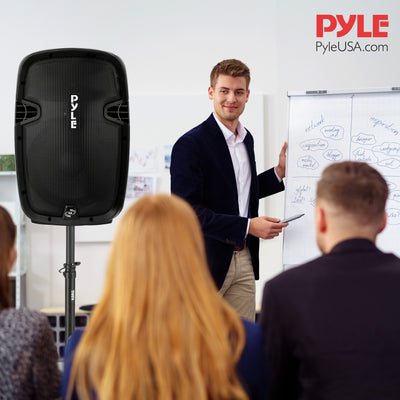 Pyle Bluetooth Loud Speaker Versatile Karaoke System w/Wireless Mics (For Parts)