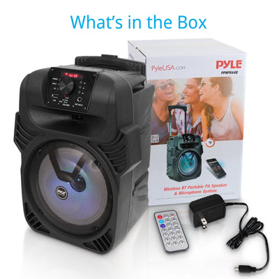 Pyle Portable Bluetooth Speaker System with Flashing Party Lights (For Parts) - VMInnovations