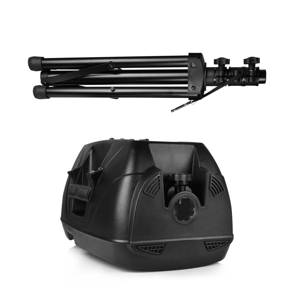 Pyle Active/Passive PA Dual Loudspeaker Sound System Kit + Microphones(Open Box) - VMInnovations