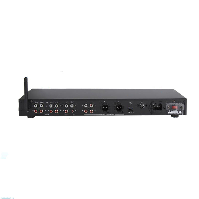 Pyle PPRE70BT Bluetooth Pro Audio Preamplifier Receiver System & Remote (2 Pack)