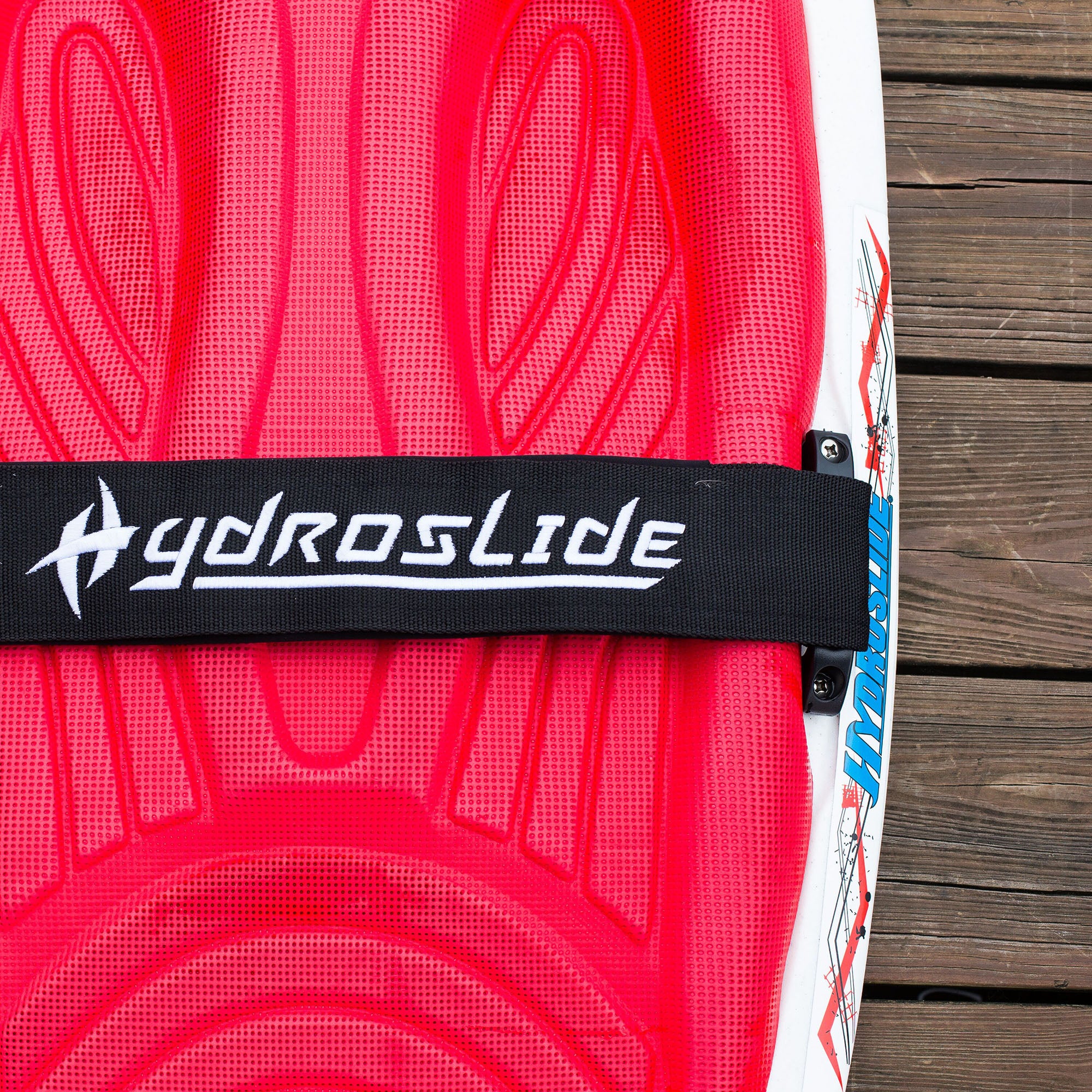Hydroslide Water Kneeboard with Handle & Hydro Hook Tow Point, White (Open Box)