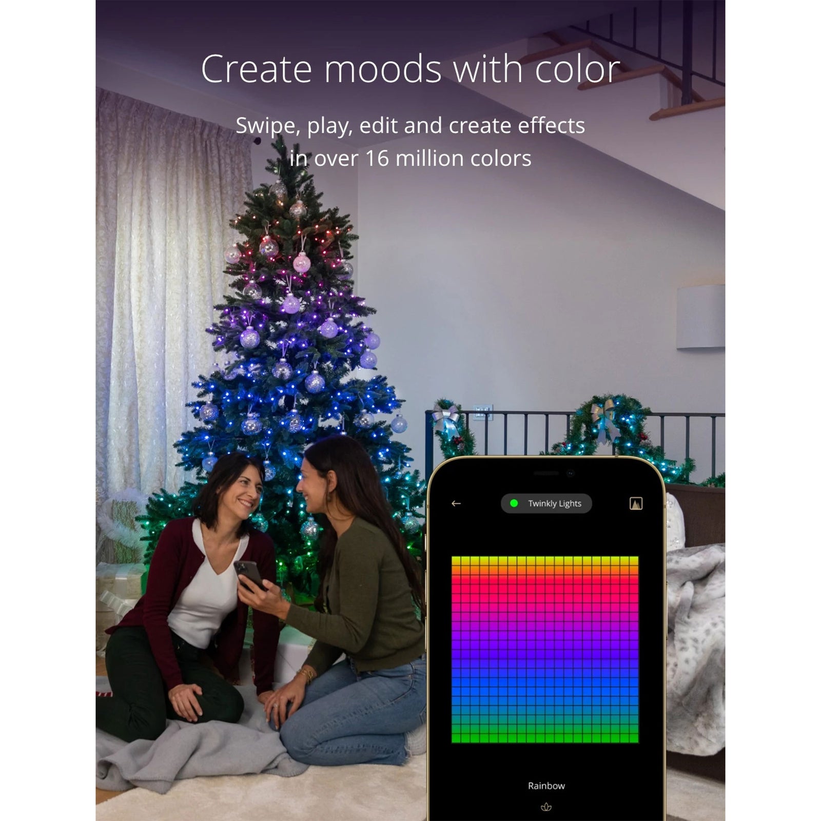 Twinkly Pre-Lit Tree App-control 5' Artificial Christmas Tree (Open Box) - VMInnovations