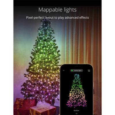 Twinkly Pre-Lit App-controlled 6-Foot Christmas Tree 400 RGB LED (For Parts)