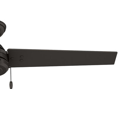 Hunter Cassius 52" Indoor and Outdoor Ceiling Fan w/ Pull Chain, Premier Bronze