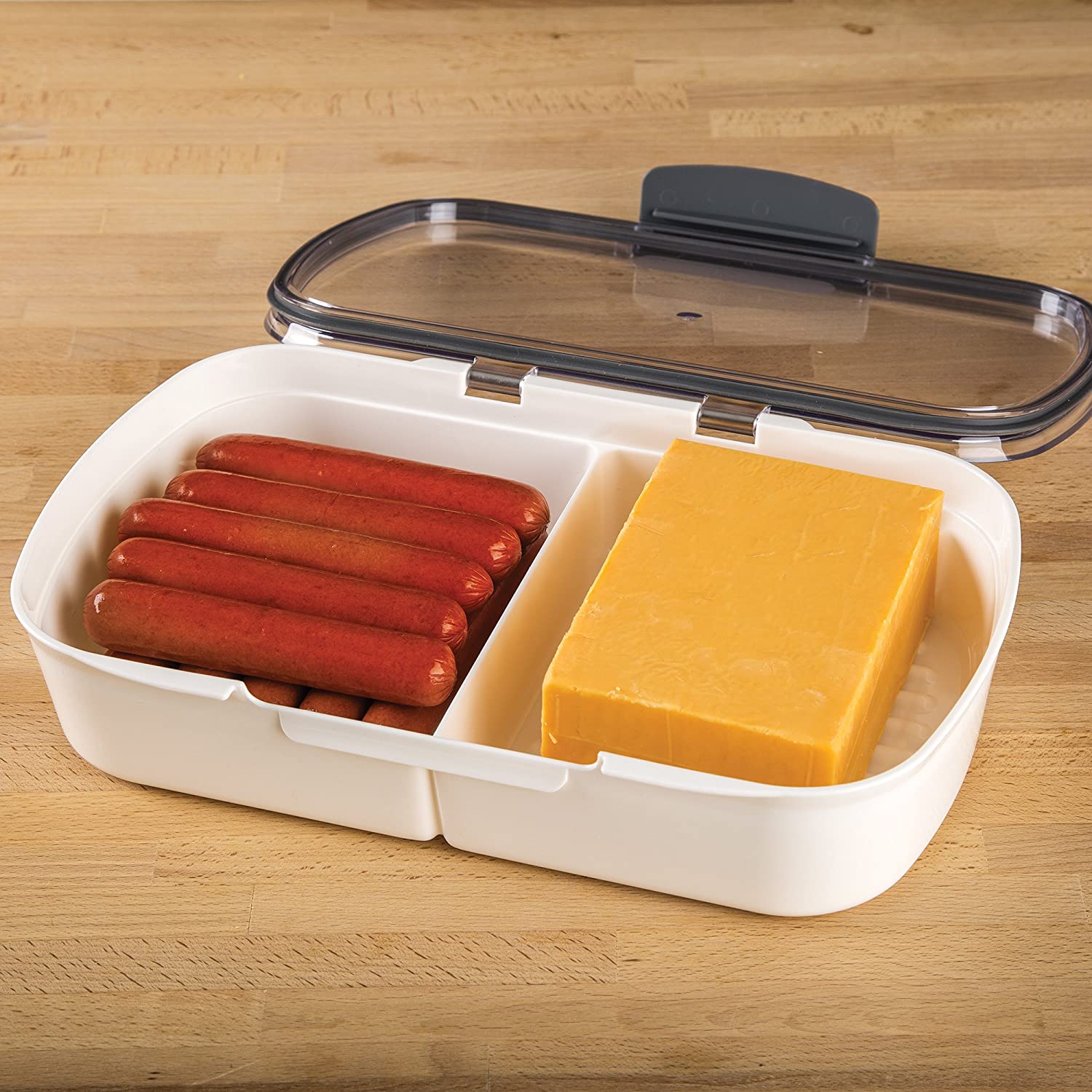 Prepworks Split Deli ProKeeper Air Tight Sealed Food Storage Container with Lid